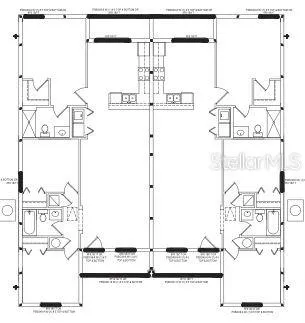 a picture of a bathroom with a window