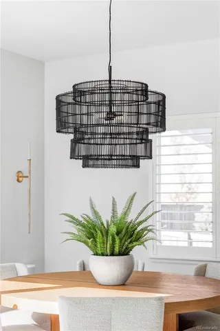 a view of a potted plant sitting on a floor