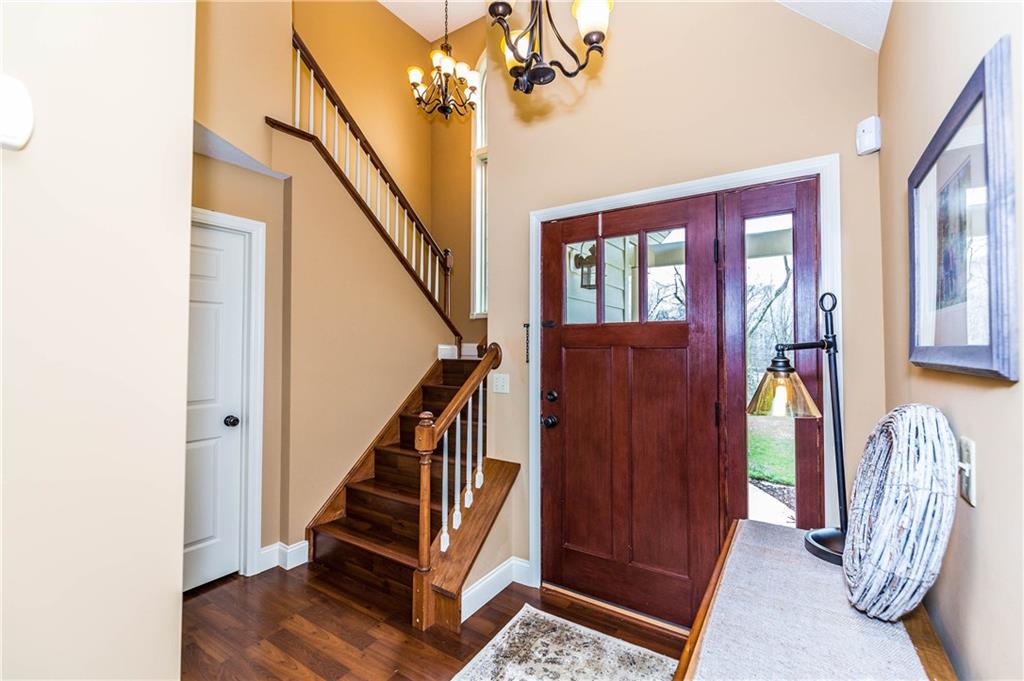 1440 Freeport Road Mars, PA 16046 - Photo 4 of 25 A WELCOMING ENTRY INTO THIS UNIQUE FAMILY HOME WITH A SPACIOUS OPEN FLOOR PLAN.