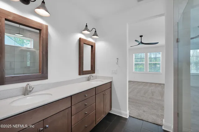 a view of a room with shelf