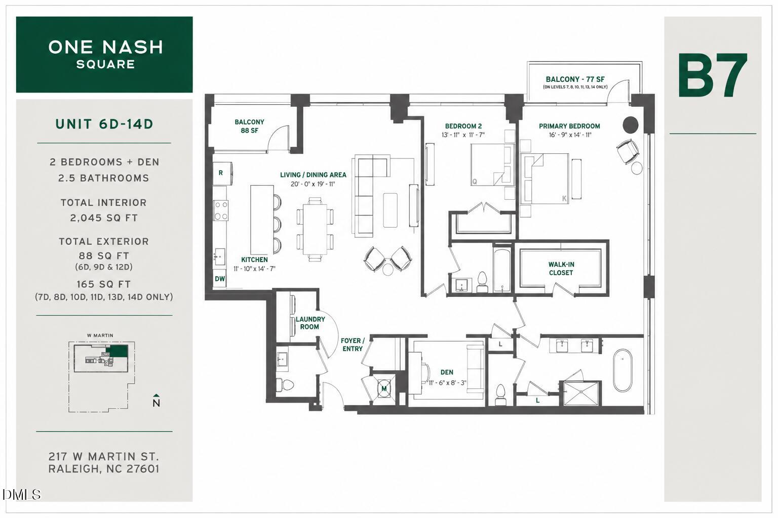 217 West Martin Street, Unit 8D Raleigh, NC 27601 - Photo 8 of 9
