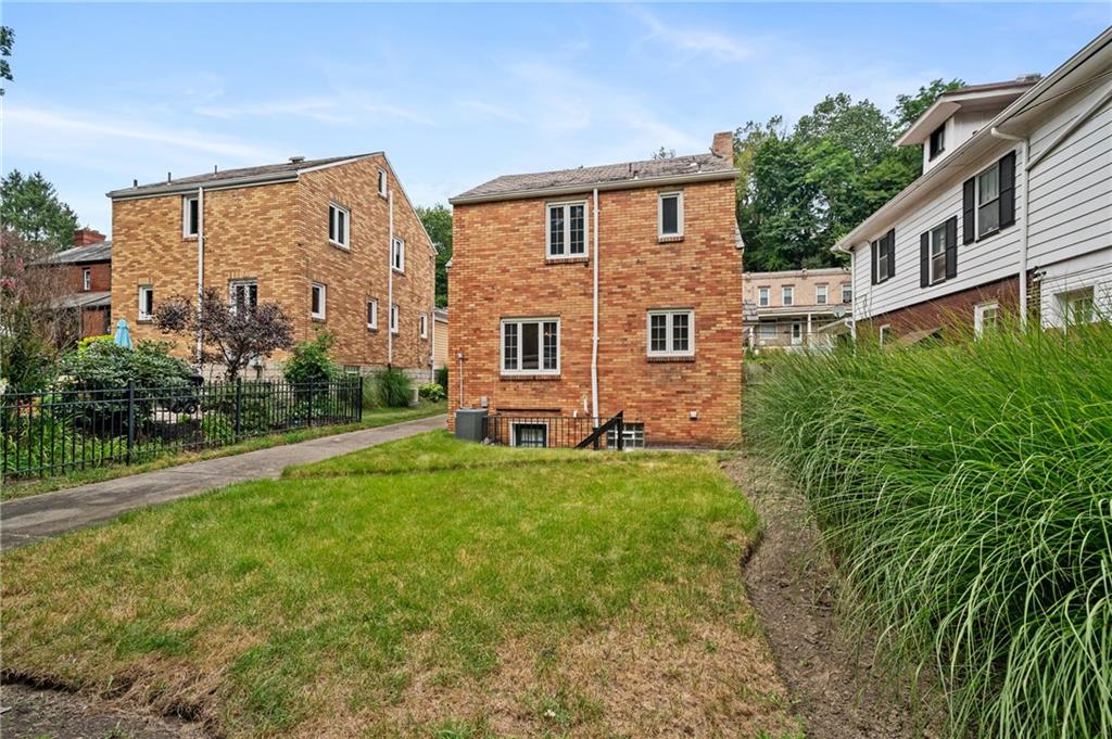 3729 Baytree Street Pittsburgh, PA 15214 - Photo 21 of 30 a view of a house with backyard and garden