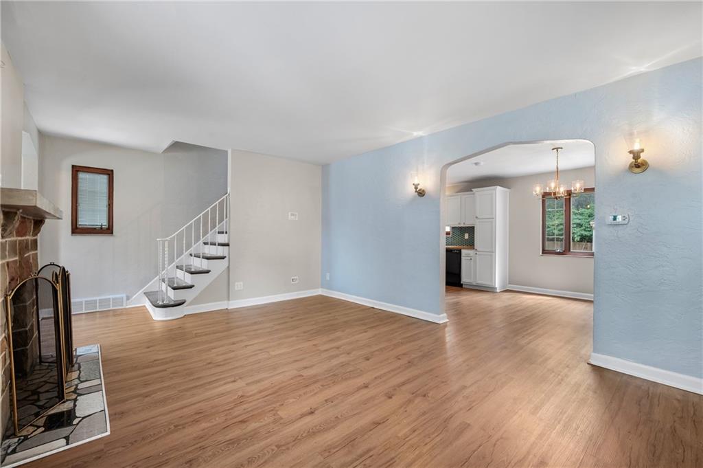 3729 Baytree Street Pittsburgh, PA 15214 - Photo 5 of 30 a view of empty room with wooden floor