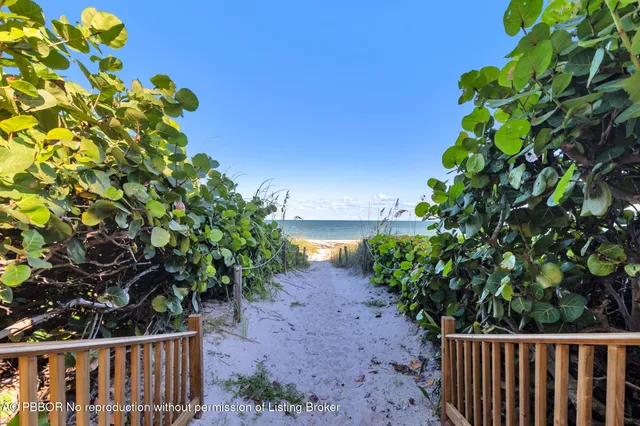 a view of an ocean from a beach