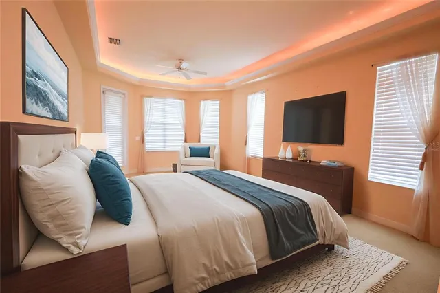 a bathroom with a double vanity sink and a bathtub