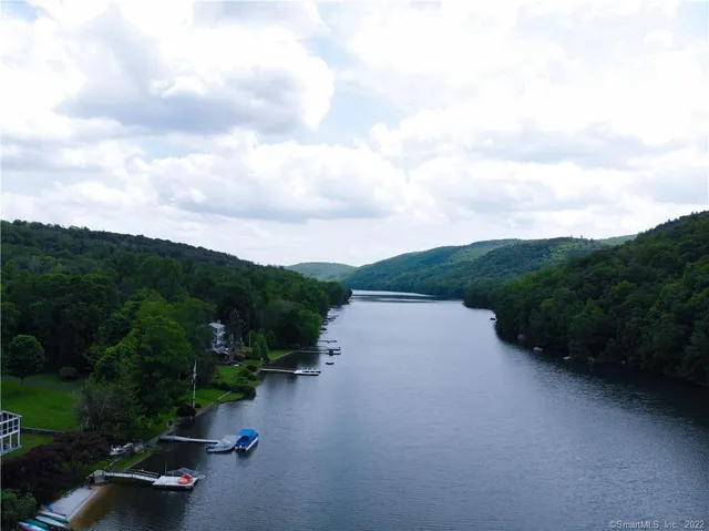 a view of street with green space