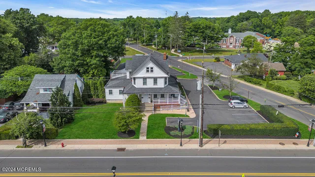 a view of a city from a balcony