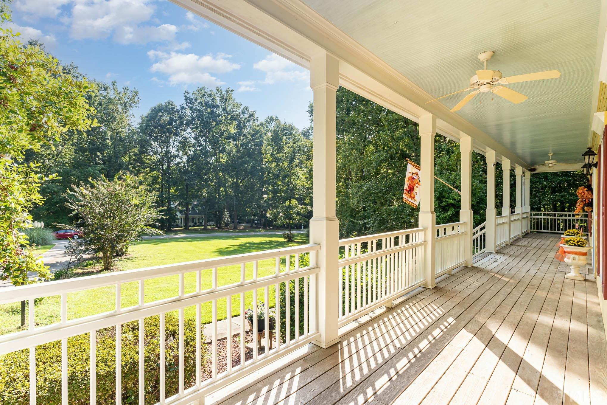 6913 Pinnacle Ridge Road Raleigh, NC 27603 - Photo 4 of 34 a view of a balcony