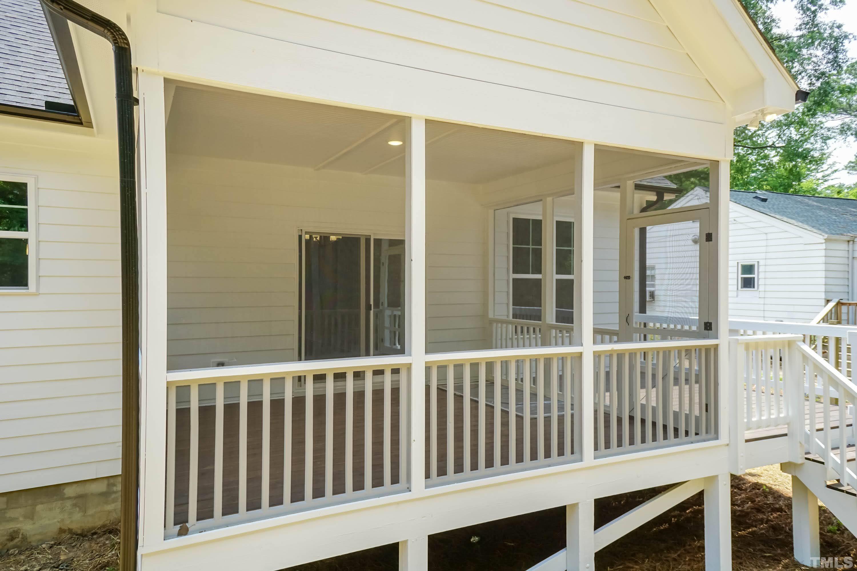 1701 Honeysuckle Road Raleigh, NC 27609 - Photo 27 of 29 a view of a balcony