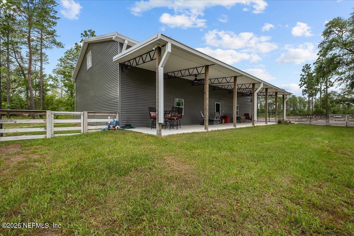 7914 Odom Rnch Trail Keystone Heights, FL 32656 - Photo 46 of 60 Front Porch of 40x60 Barn