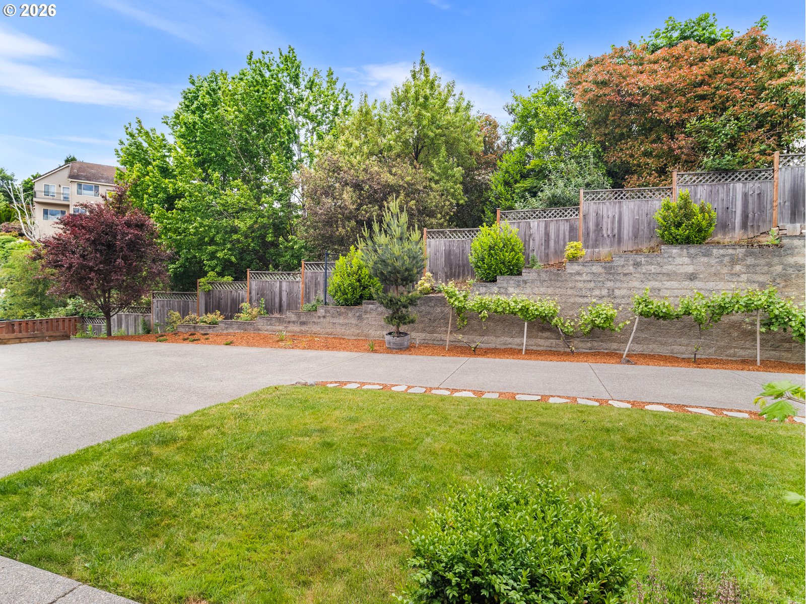1420 Northwest Goodwin Street Camas, WA 98607 - Photo 5 of 48 a view of a garden with a slide