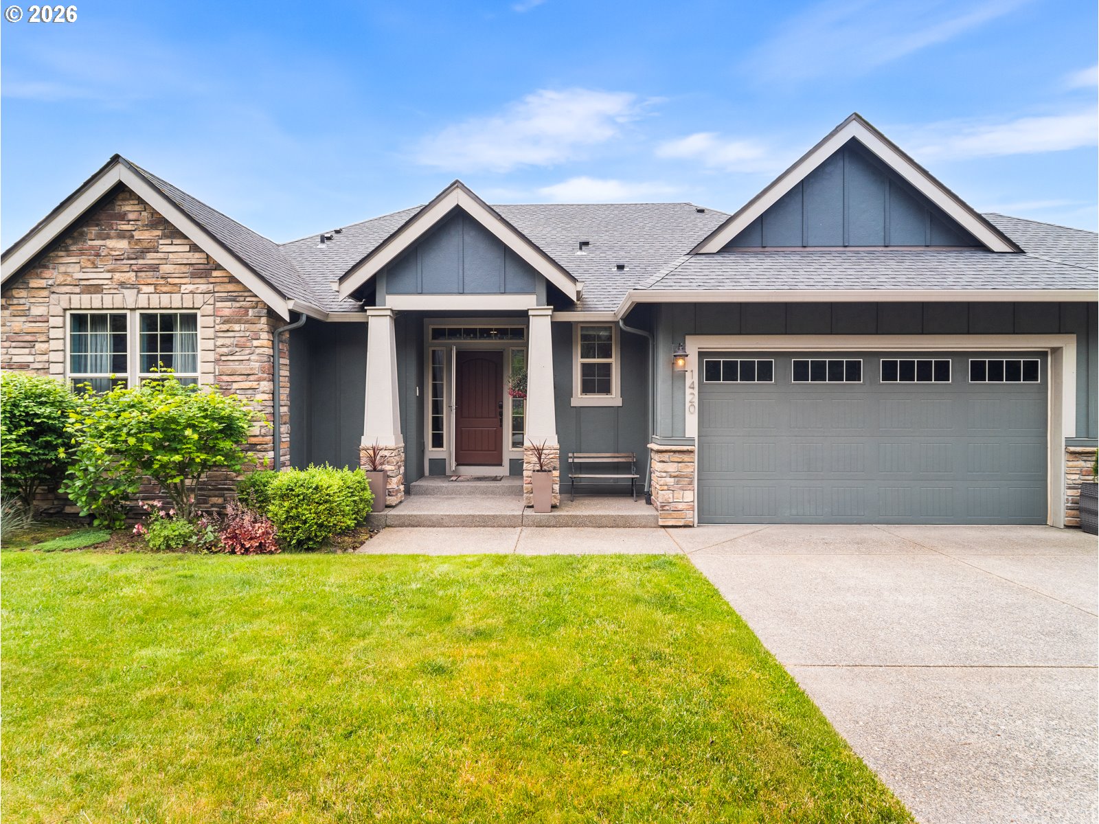 1420 Northwest Goodwin Street Camas, WA 98607 - Photo 7 of 48 a view of house with garden and yard