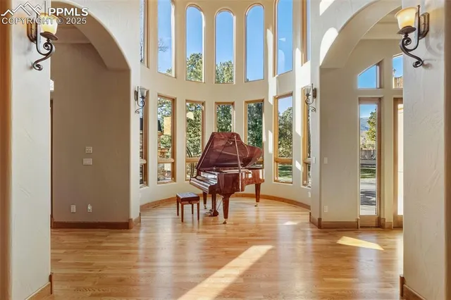 a view of a interior of the building