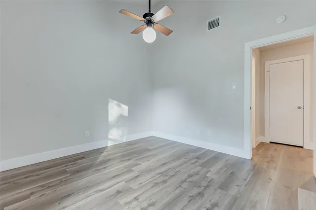 wooden floor in an empty room
