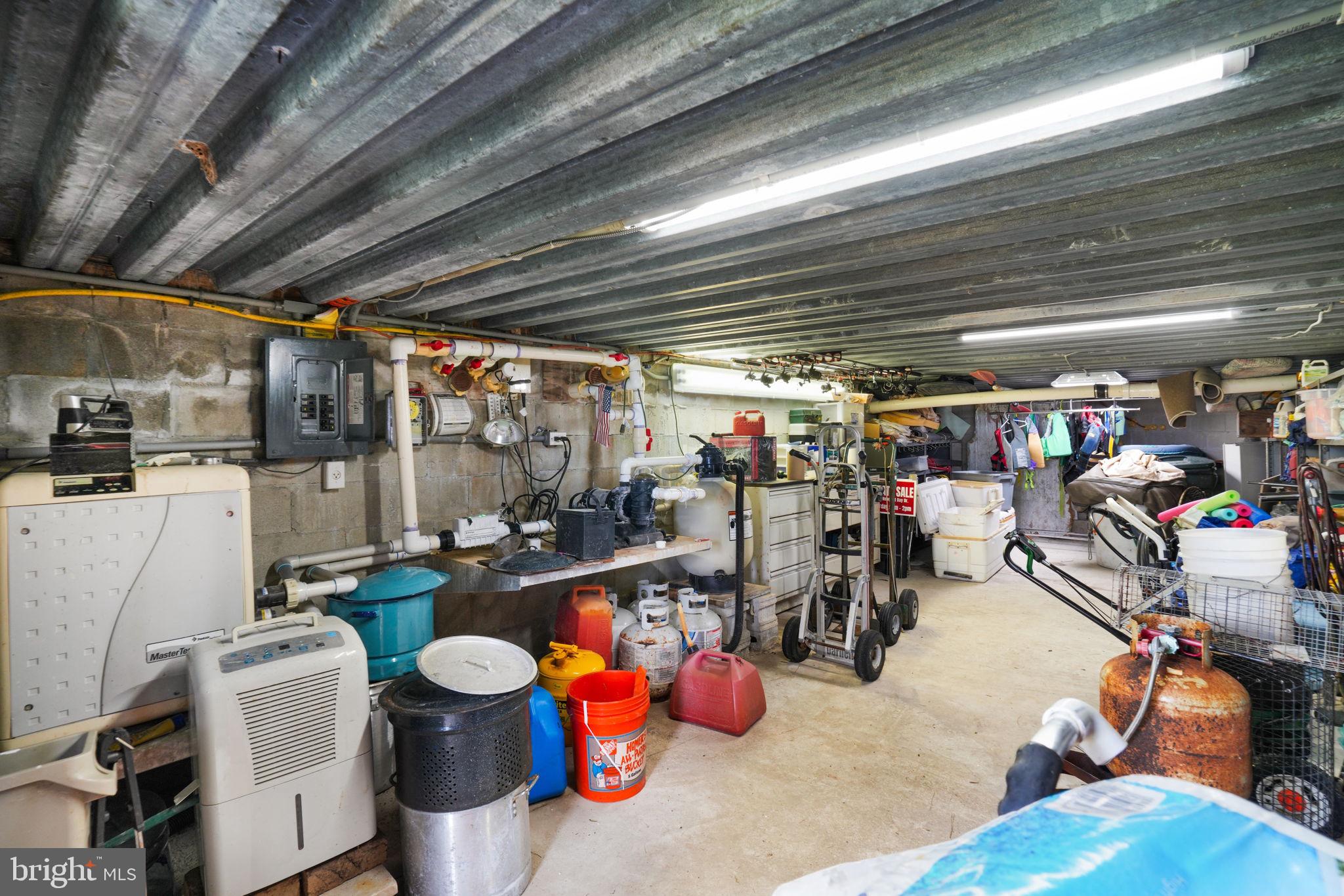 6513 Hampton Road Berlin, MD 21811 - Photo 96 of 129 Pool Equipment room and storage bunker
