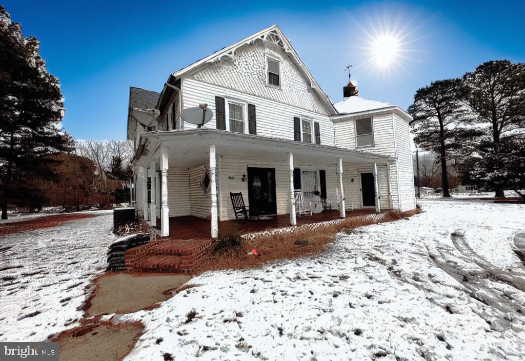 210 Old Line Road Goldsboro, MD 21636 - Photo 5 of 27 a front view of a house with a yard