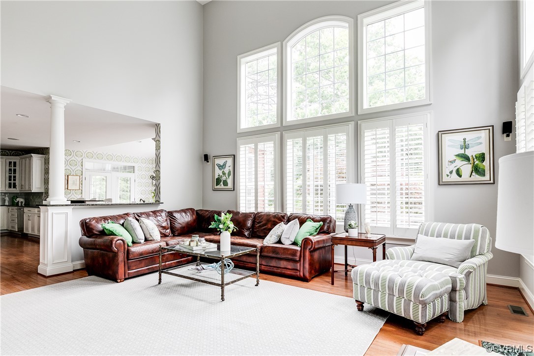 508 Raleigh Manor Road Henrico, VA 23229 - Photo 14 of 25 a living room with furniture and a large window