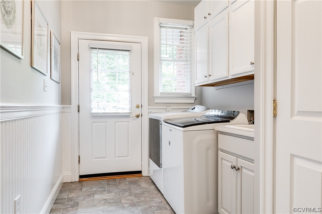 508 Raleigh Manor Road Henrico, VA 23229 - Photo 9 of 25 Laundry Room with access to garage and exterior ac