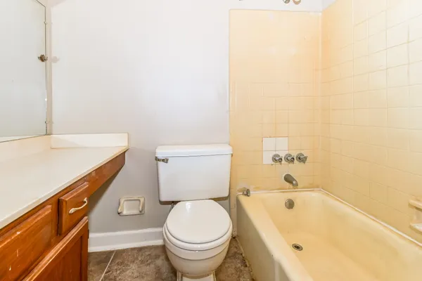a bathroom with a sink and a toilet