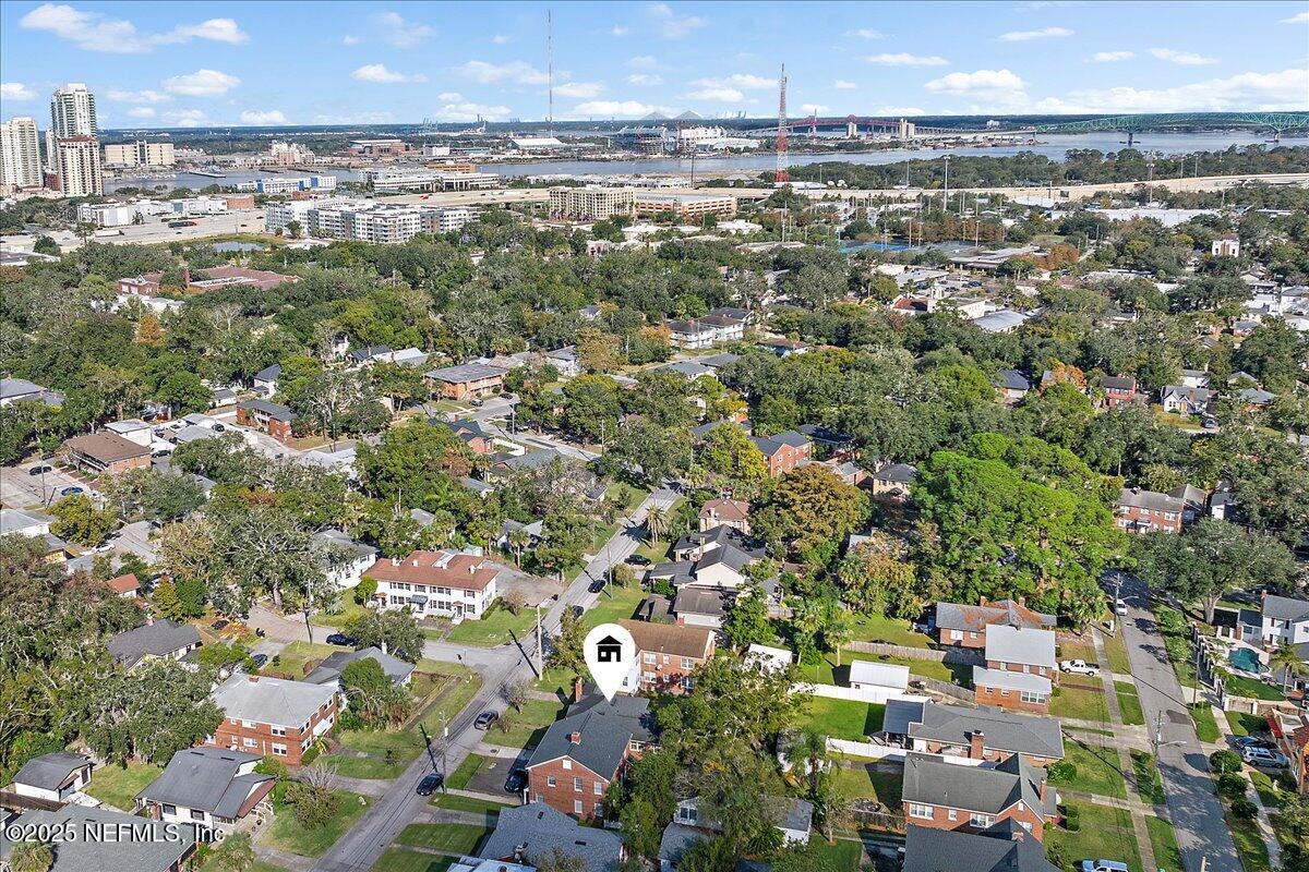 1040 Riviera Street Jacksonville, FL 32207 - Photo 24 of 26 24-Aerial to Stadium