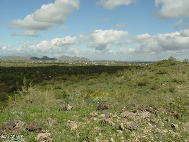 a view of an ocean and beach