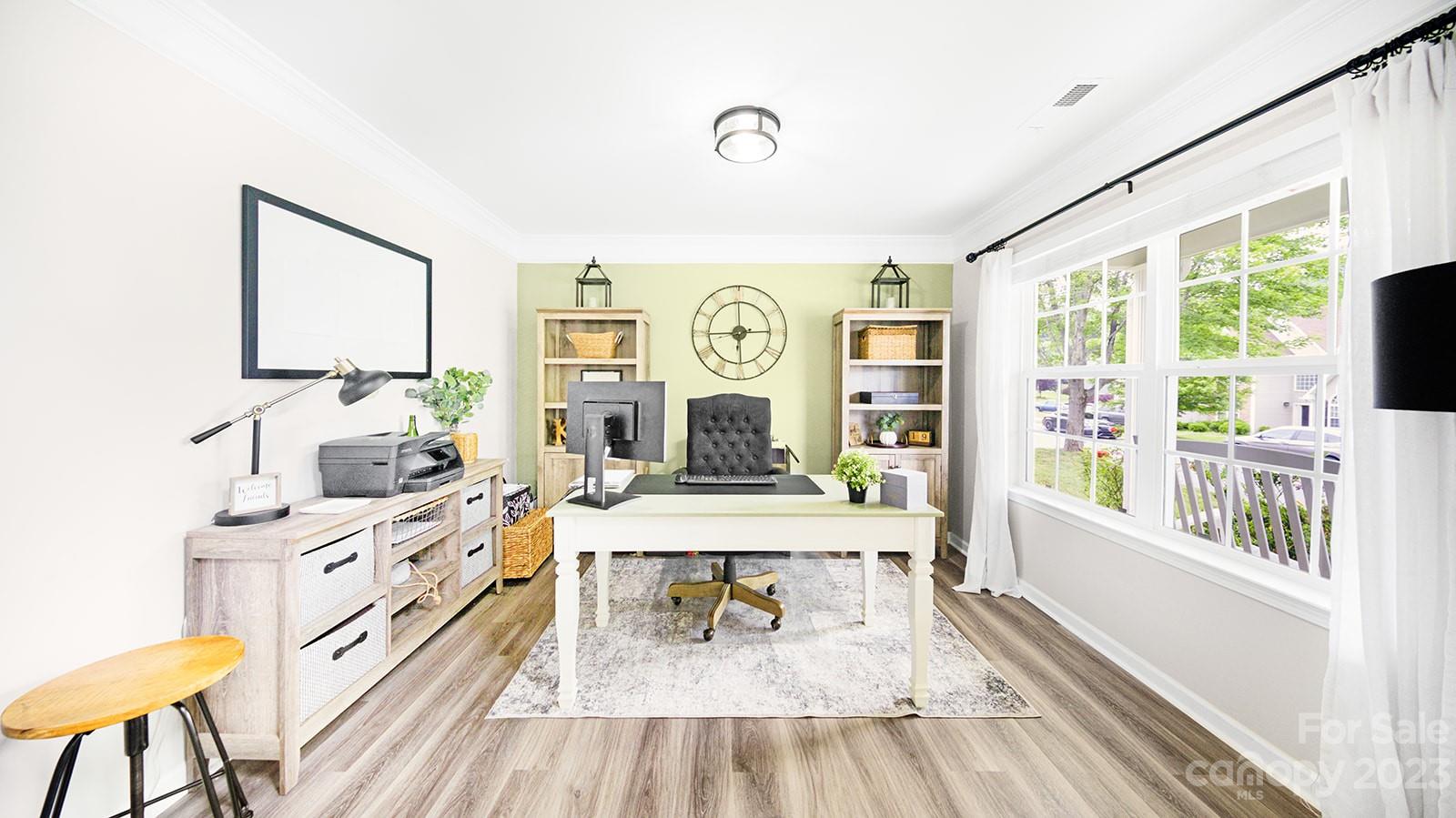 5207 Sunriver Road Gastonia, NC 28054 - Photo 5 of 46 a living room with furniture fireplace and flat screen tv