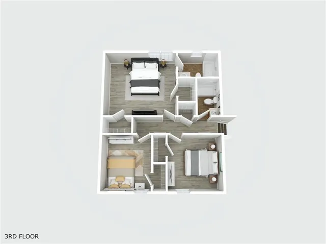 view of a living room with a window