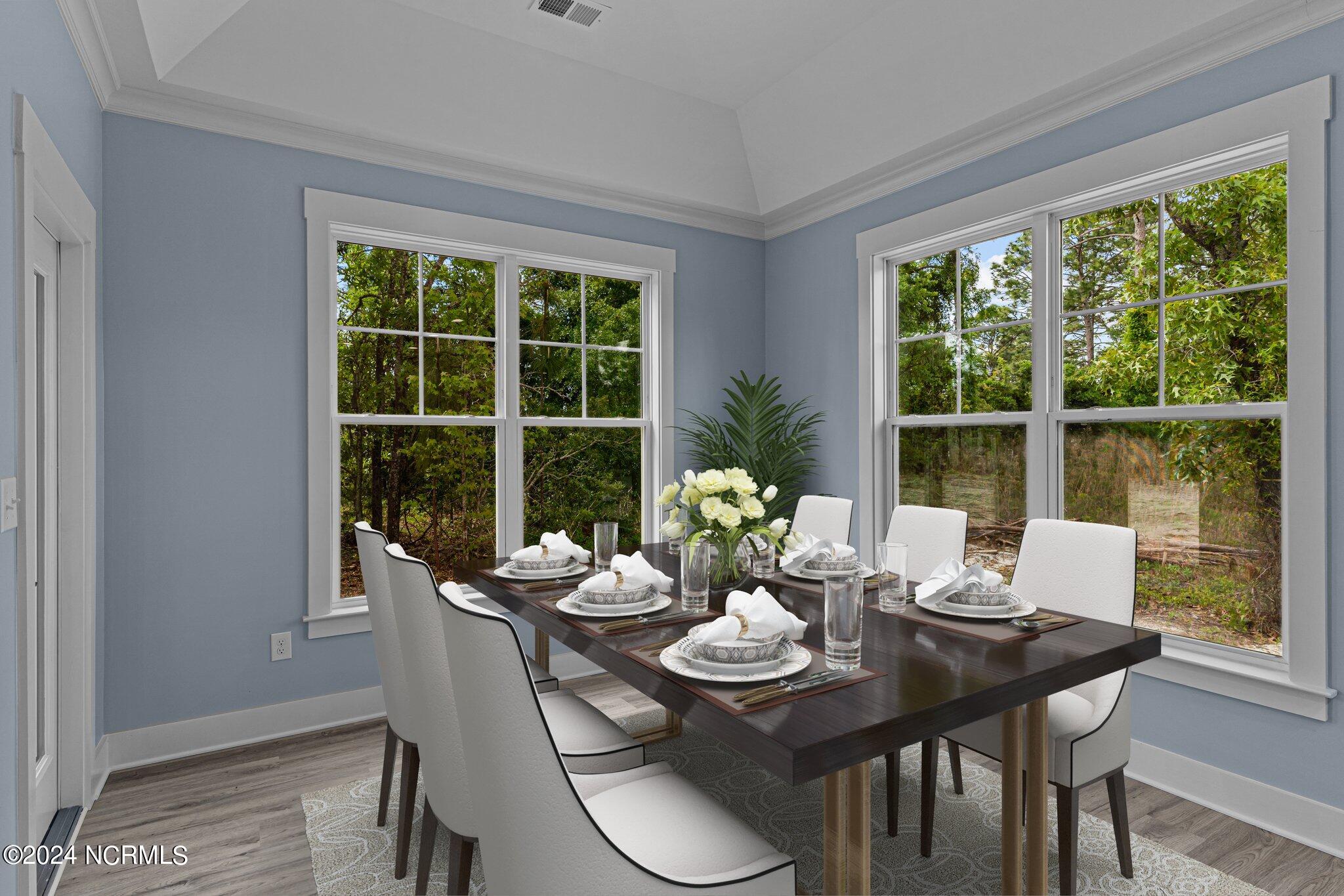 520 Barber Road Southport, NC 28461 - Photo 11 of 34 Allowance for chandelier buyer to choose, Trey ceiling