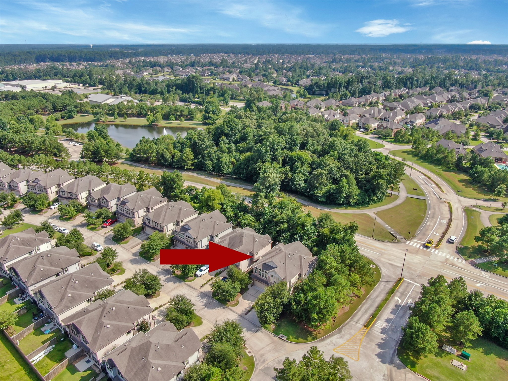 111 Aventura Place Spring, TX 77389 - Photo 39 of 42 an aerial view of a city