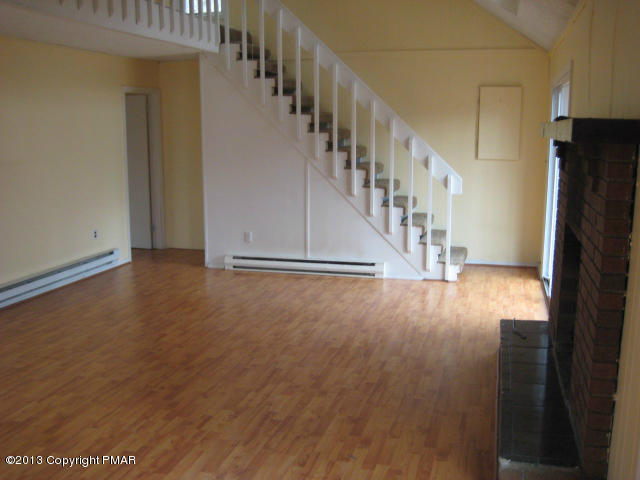 6216 Decker Road Bushkill, PA 18324 - Photo 3 of 8 a view of entryway with wooden floor