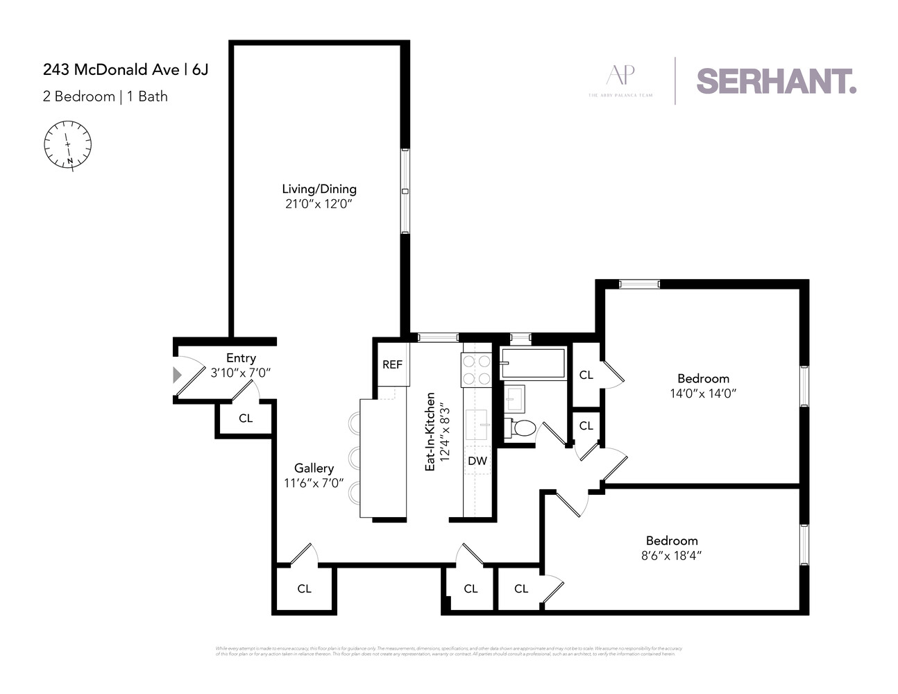 243 McDonald Avenue, Unit 6J Brooklyn, NY 11218 - Photo 8 of 8