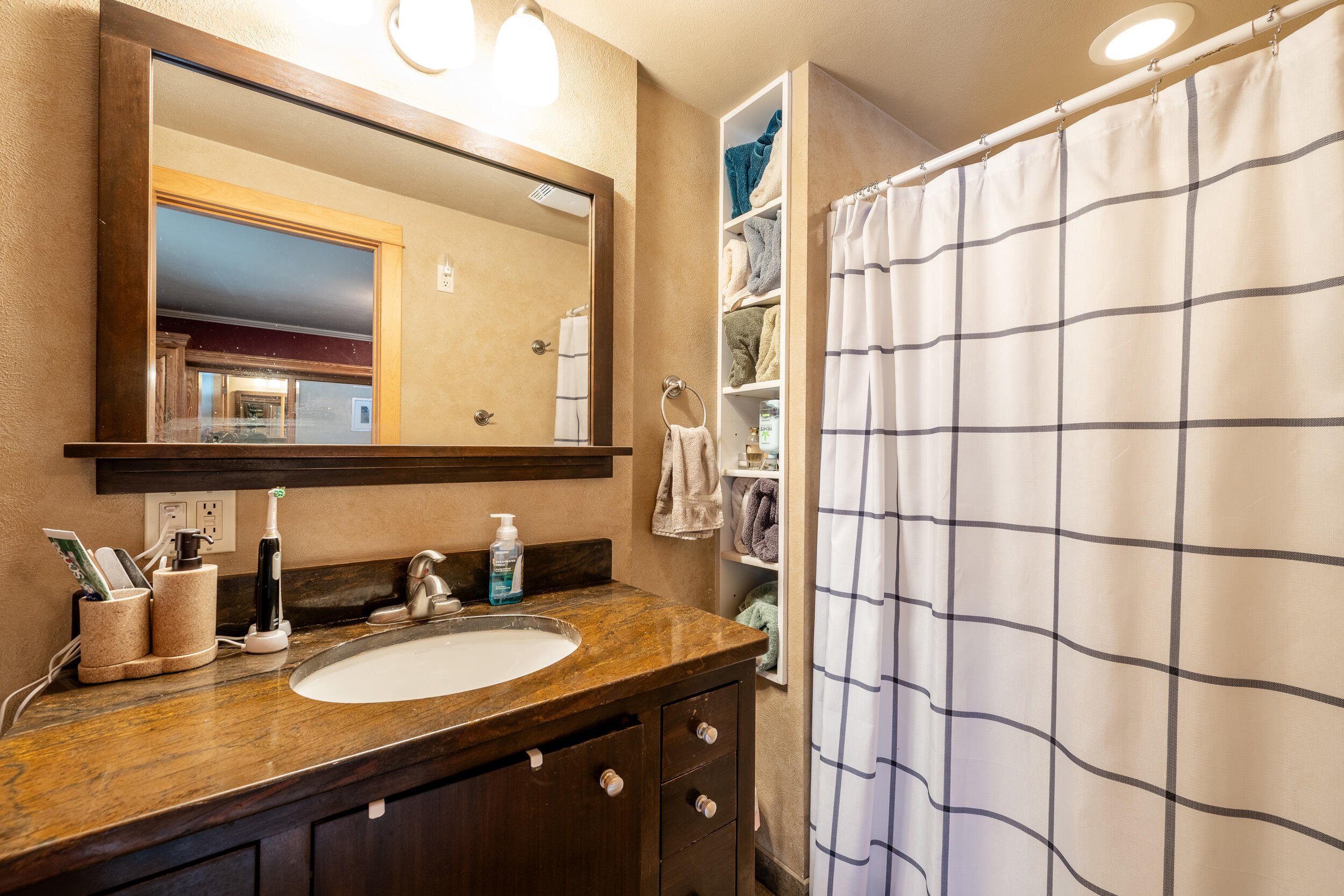 157 Upper Prairie Dog Road Banner, WY 82832 - Photo 18 of 61 17 Primary Bathroom 1