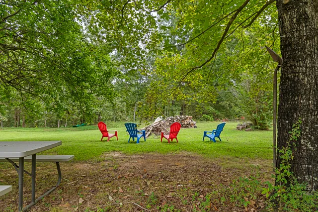 a view of outdoor space and trees