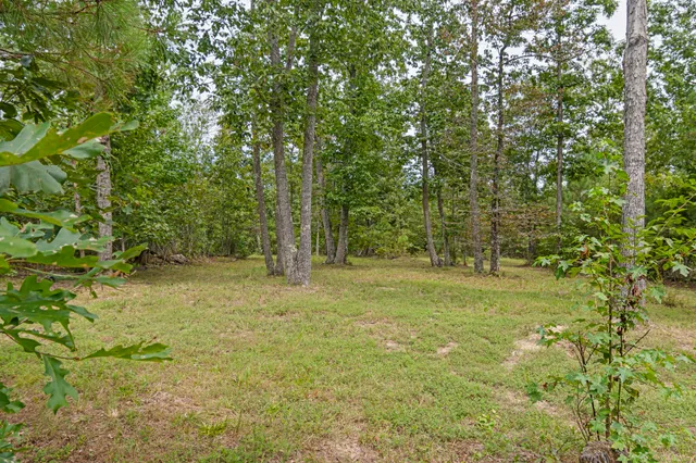 a view of outdoor space with deck and yard