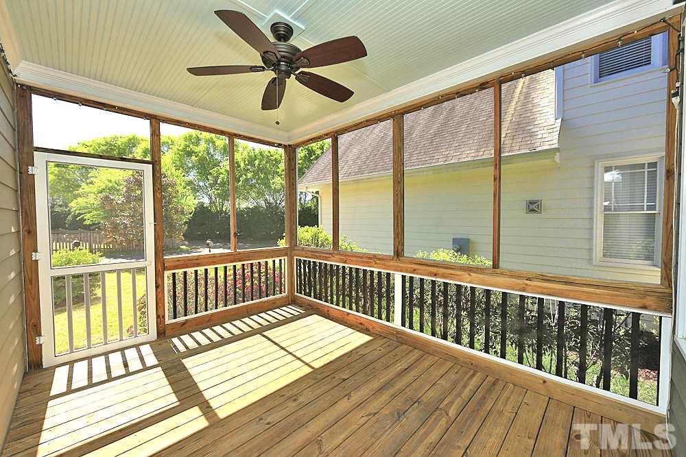 2108 Karns Place Raleigh, NC 27614 - Photo 18 of 26 a view of a balcony with wooden floor
