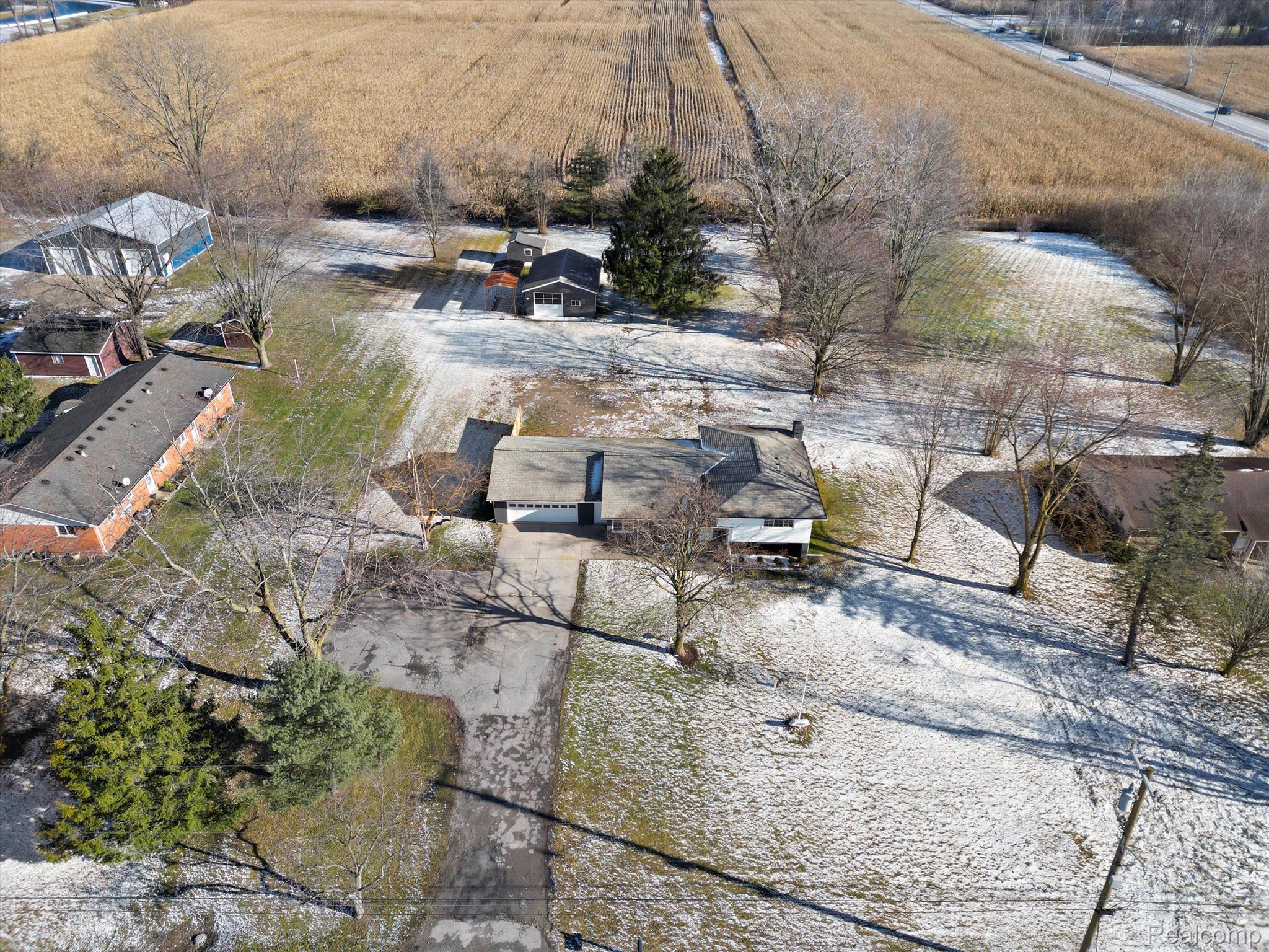 69200 Romeo Plank Road Armada, MI 48005 - Photo 12 of 50 Aerial View East Facing