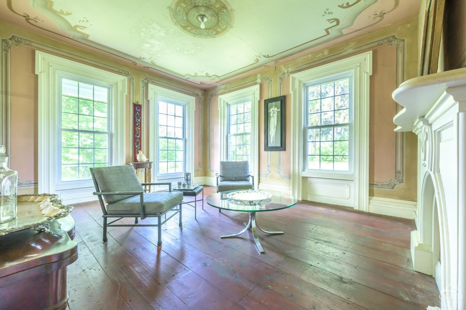 235 Slate Hill Road Ghent, NY 12037 - Photo 13 of 38 a living room with furniture and windows