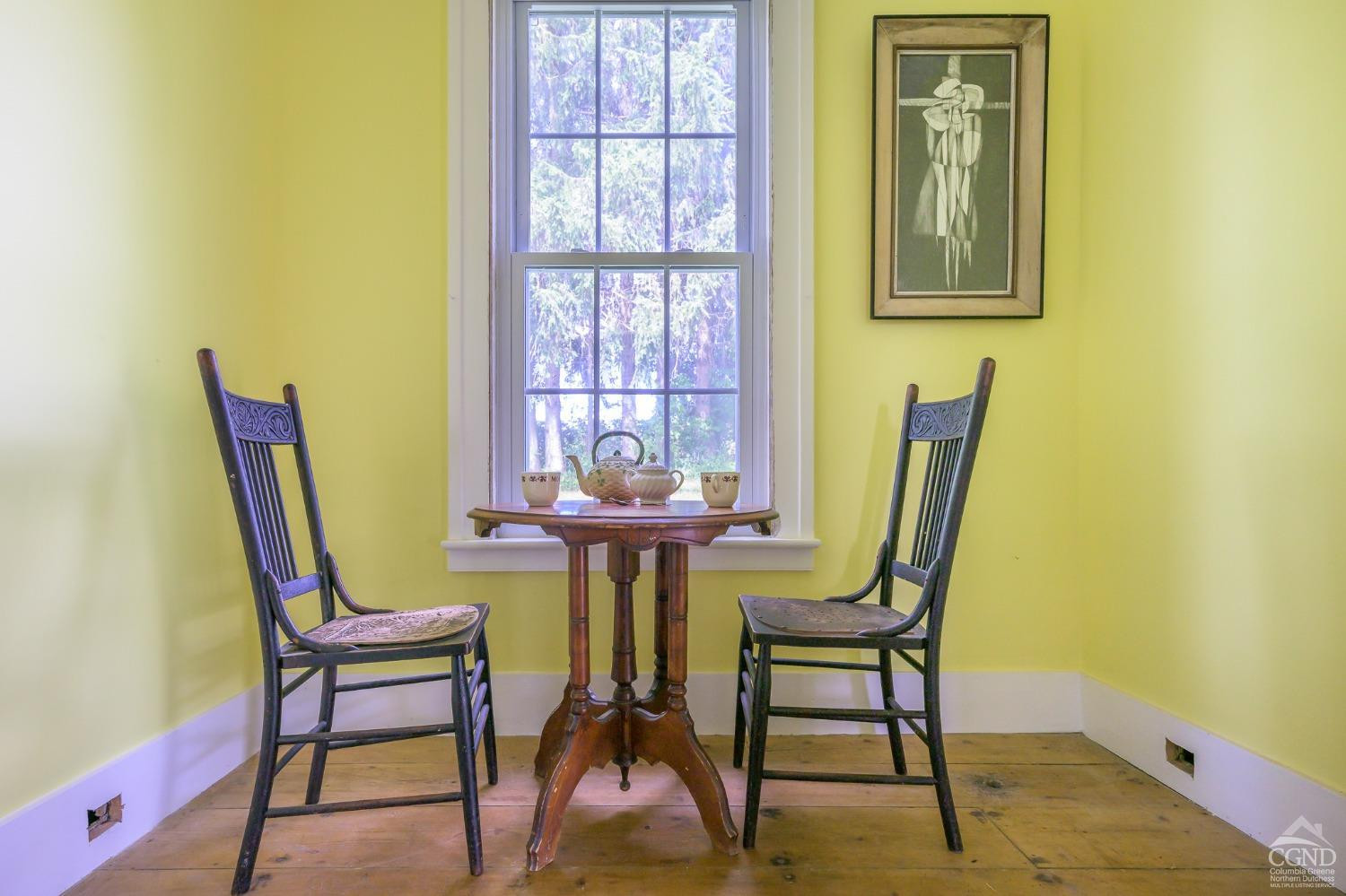 235 Slate Hill Road Ghent, NY 12037 - Photo 20 of 38 a view of a workspace with furniture and a window
