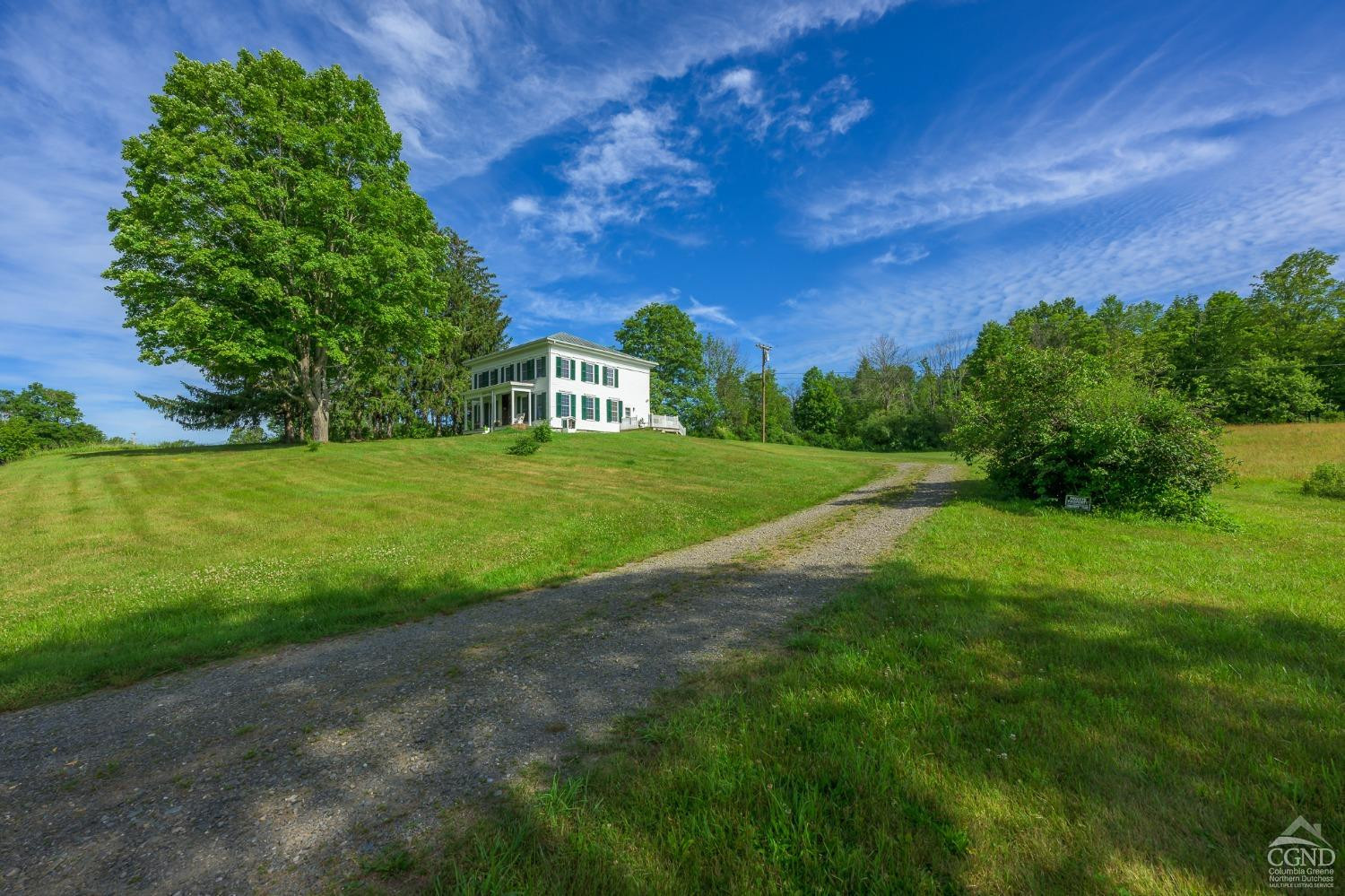 235 Slate Hill Road Ghent, NY 12037 - Photo 35 of 38 a view of a trees with a big yard