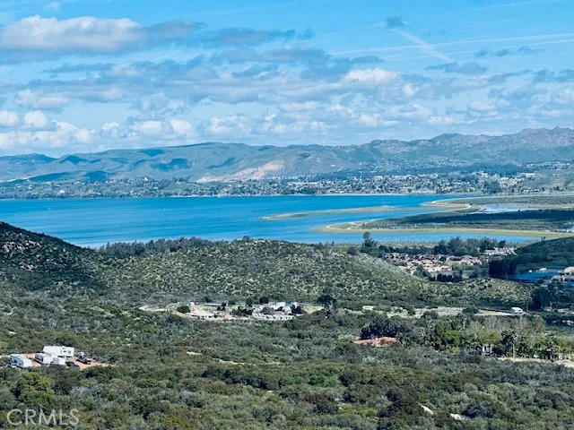 a view of a city with an ocean beach