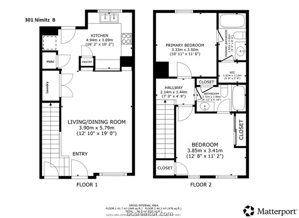 $1,300 | 301 Nimitz Street, Unit B, College Station, TX 77840