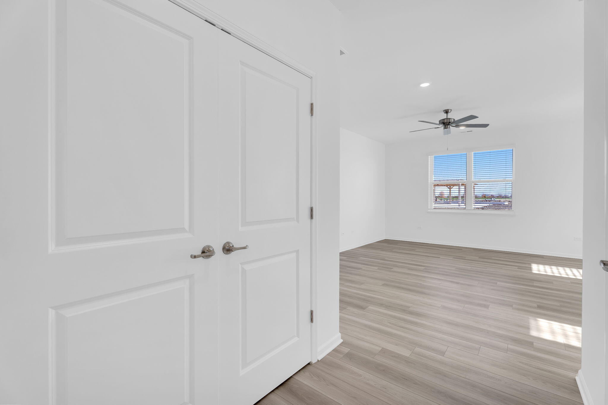 12535 Virginia Street Crown Point, IN 46307 - Photo 13 of 16 wooden floor in an empty room
