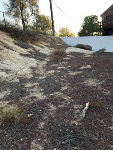 a backyard of a house