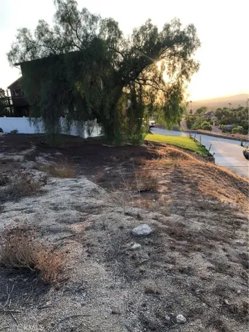 a view of outdoor space with deck and yard