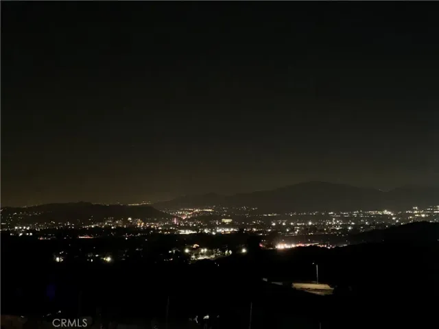 a view of city and mountain