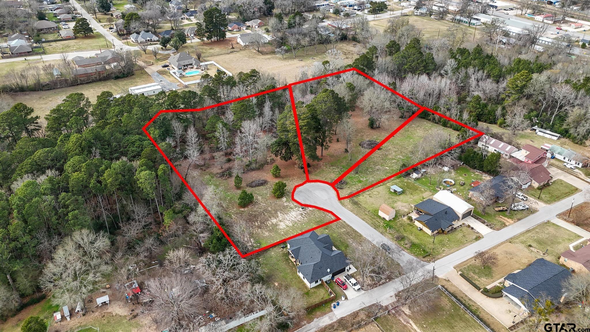 Tbd Tbd Castleberry Road Brownsboro, TX 75756 - Photo 8 of 8 an aerial view of a houses with outdoor space