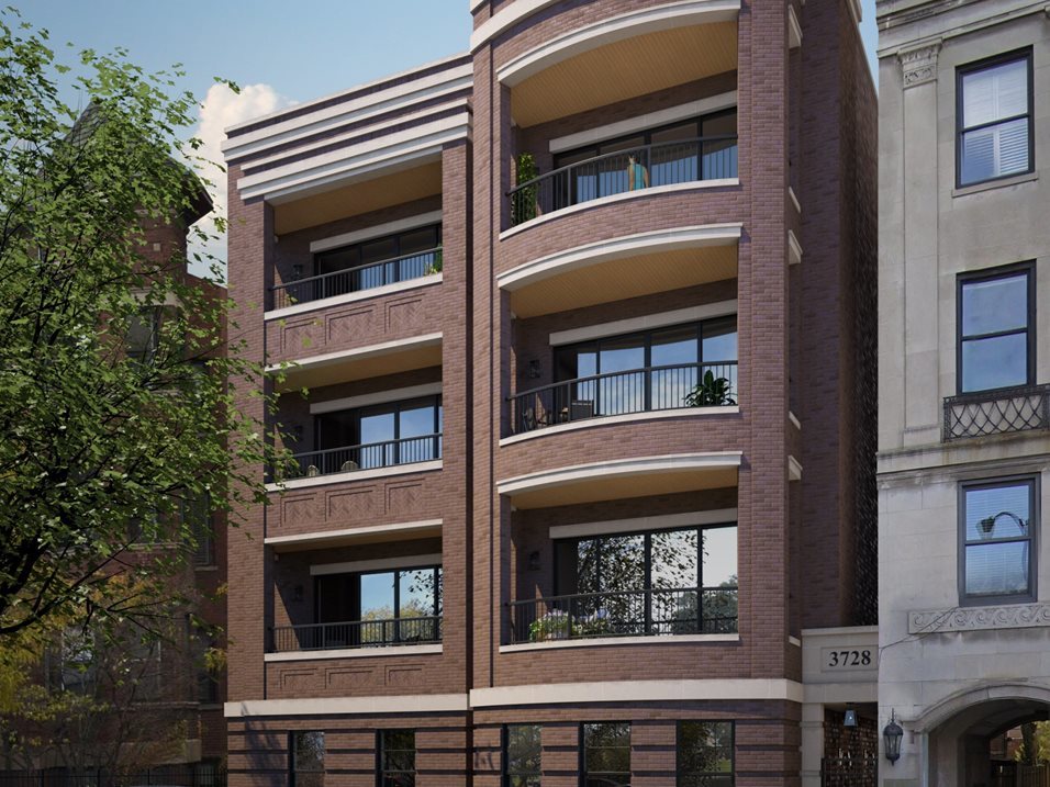 a building with glass windows