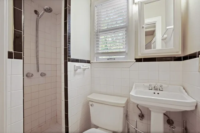 a bathroom with a sink and a toilet