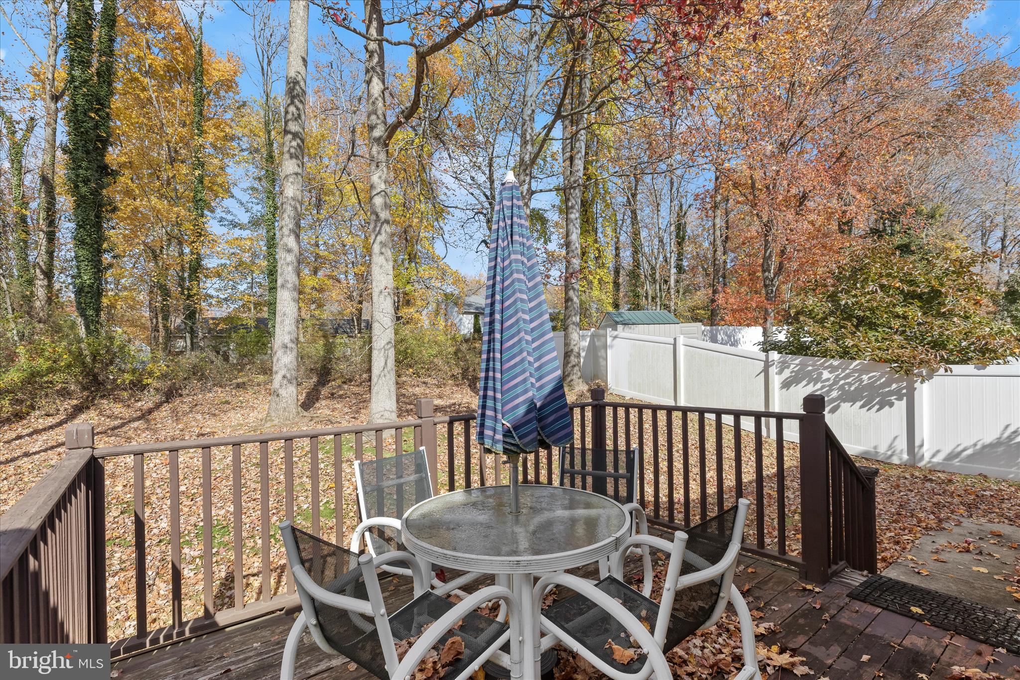 404 Arrow Wood Court Abingdon, MD 21009 - Photo 15 of 24 a view of a chairs and table in the back yard