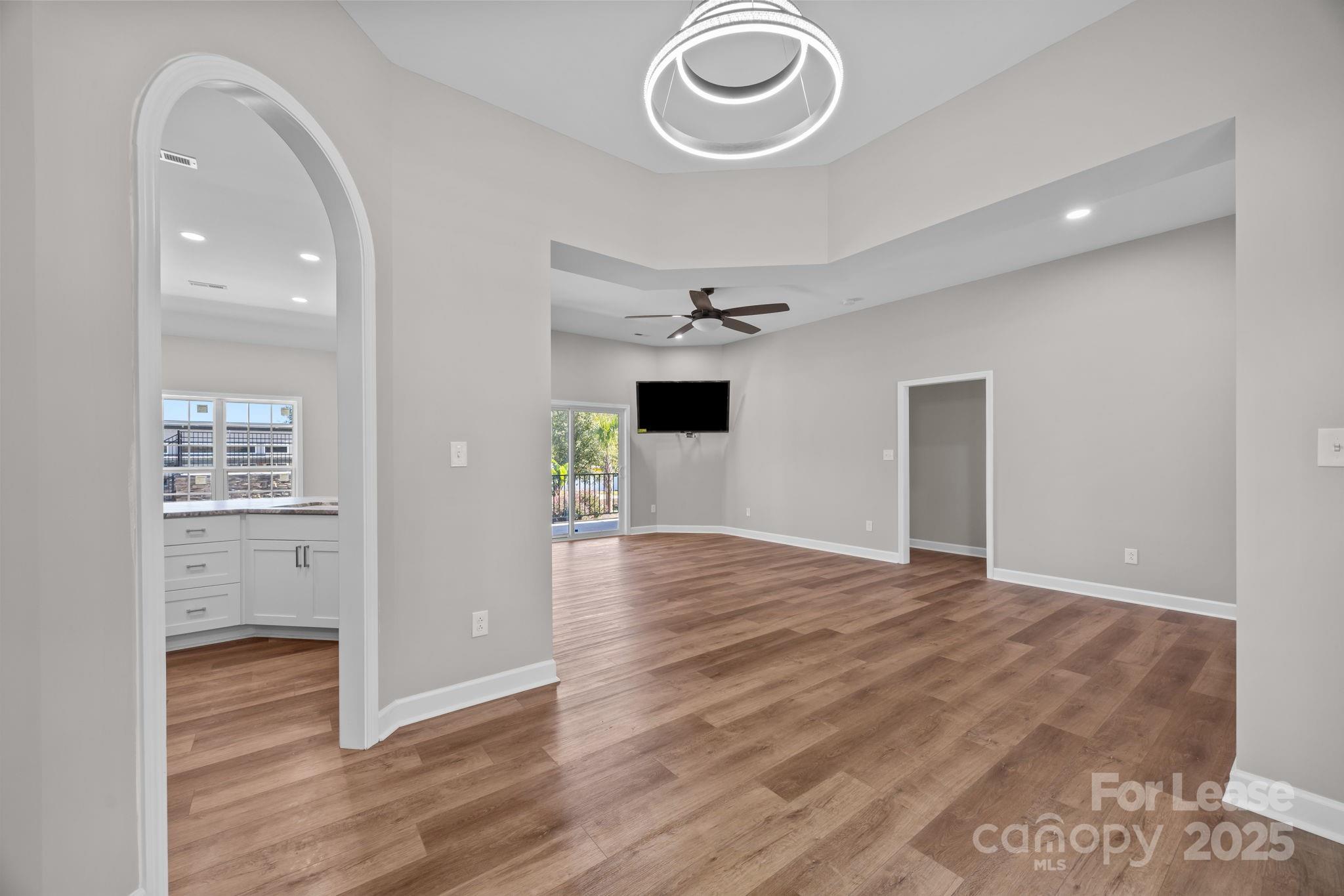 4855 New Cut Road Inman, SC 29349 - Photo 13 of 40 a view of a livingroom with wooden floor